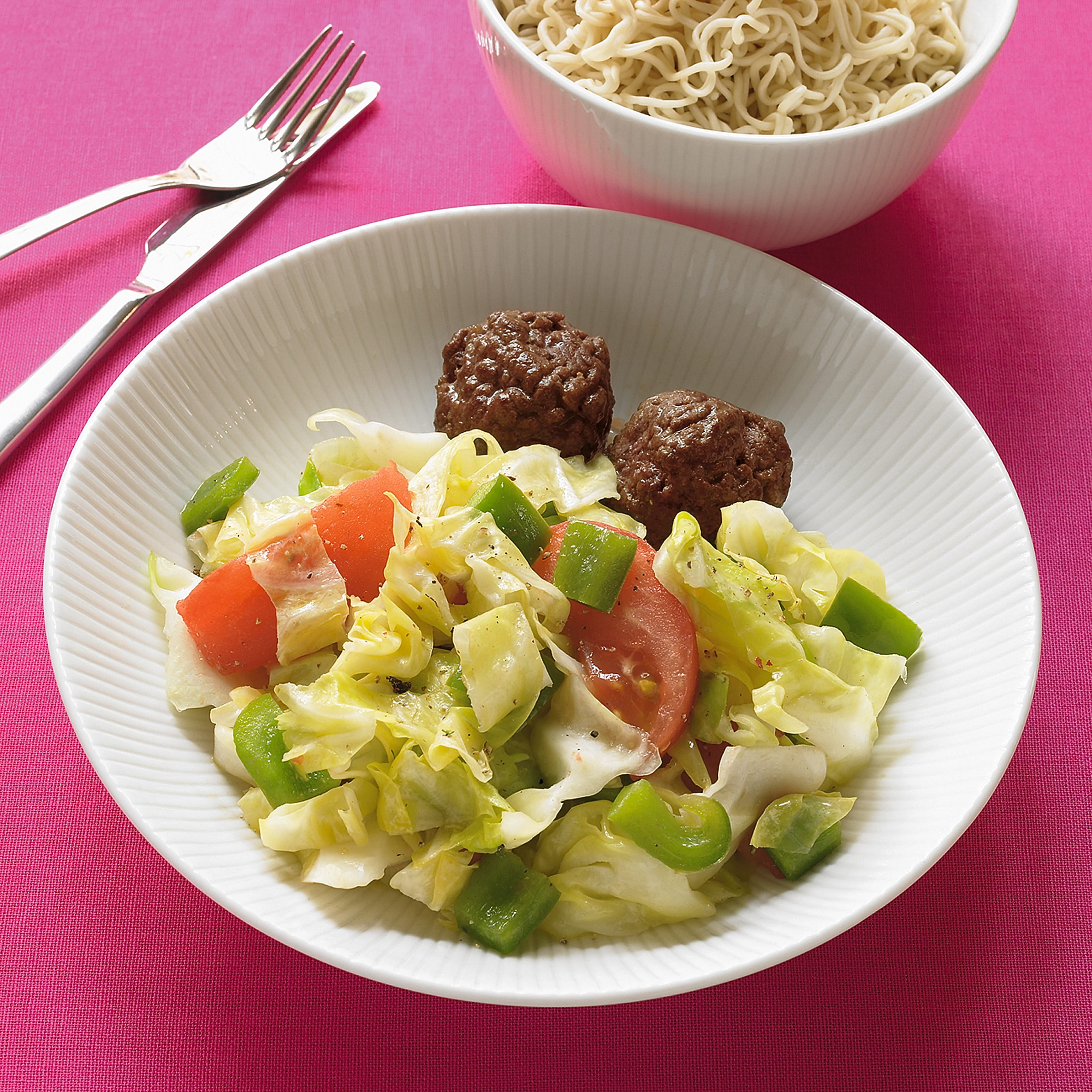 recipe image Roergebakken spitskool