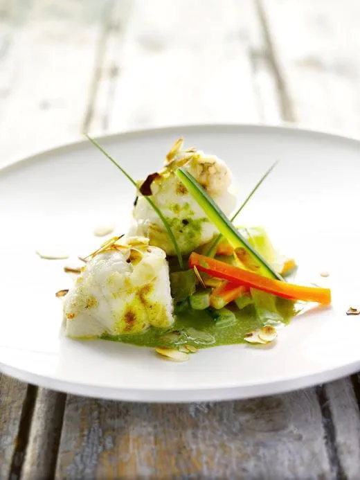 recipe image Oostendse tong met tuinkerscrème