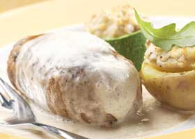 recipe image Kalkoenrolletjes met Comté