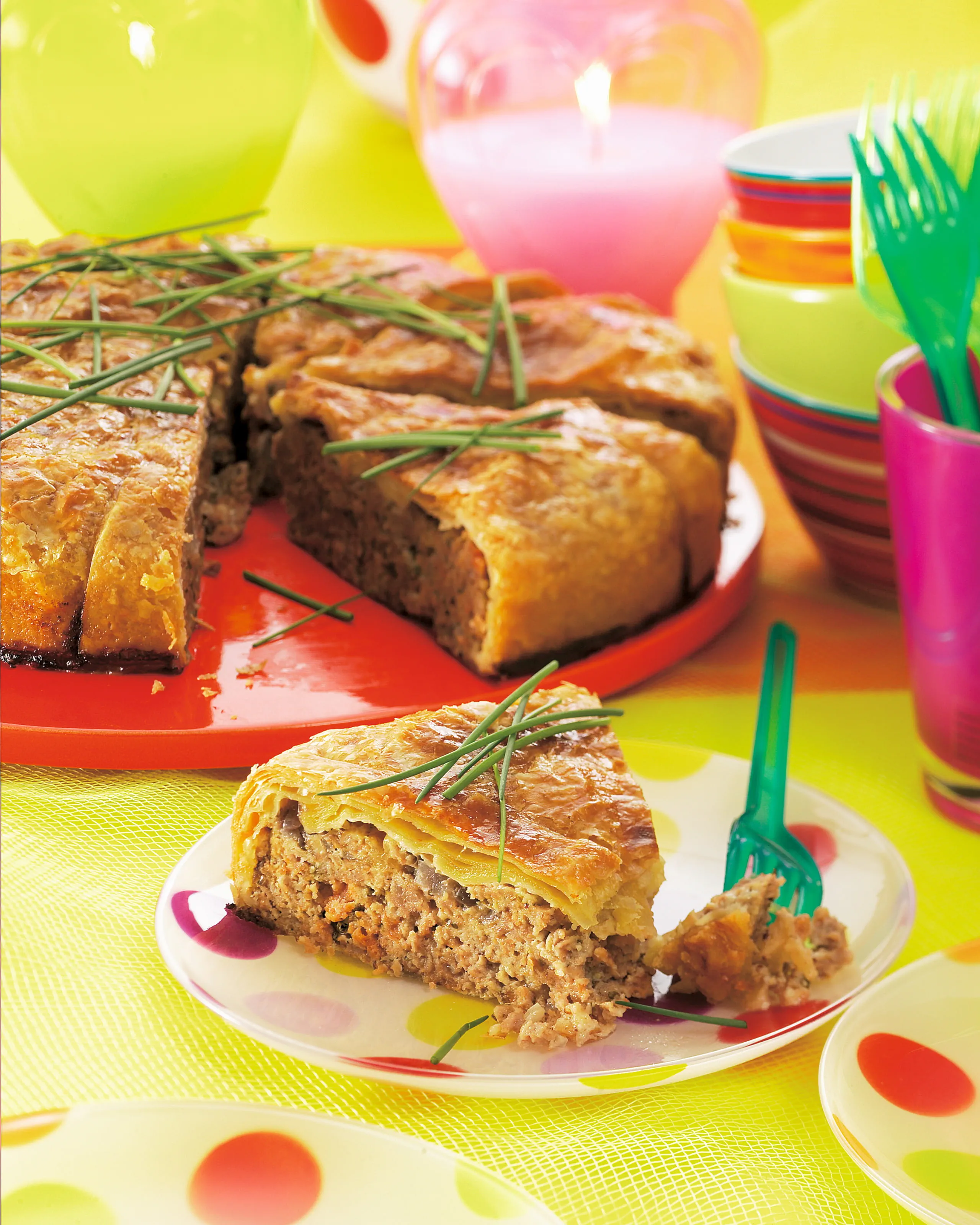 recipe image Gehakttaart Italiaanse Stijl