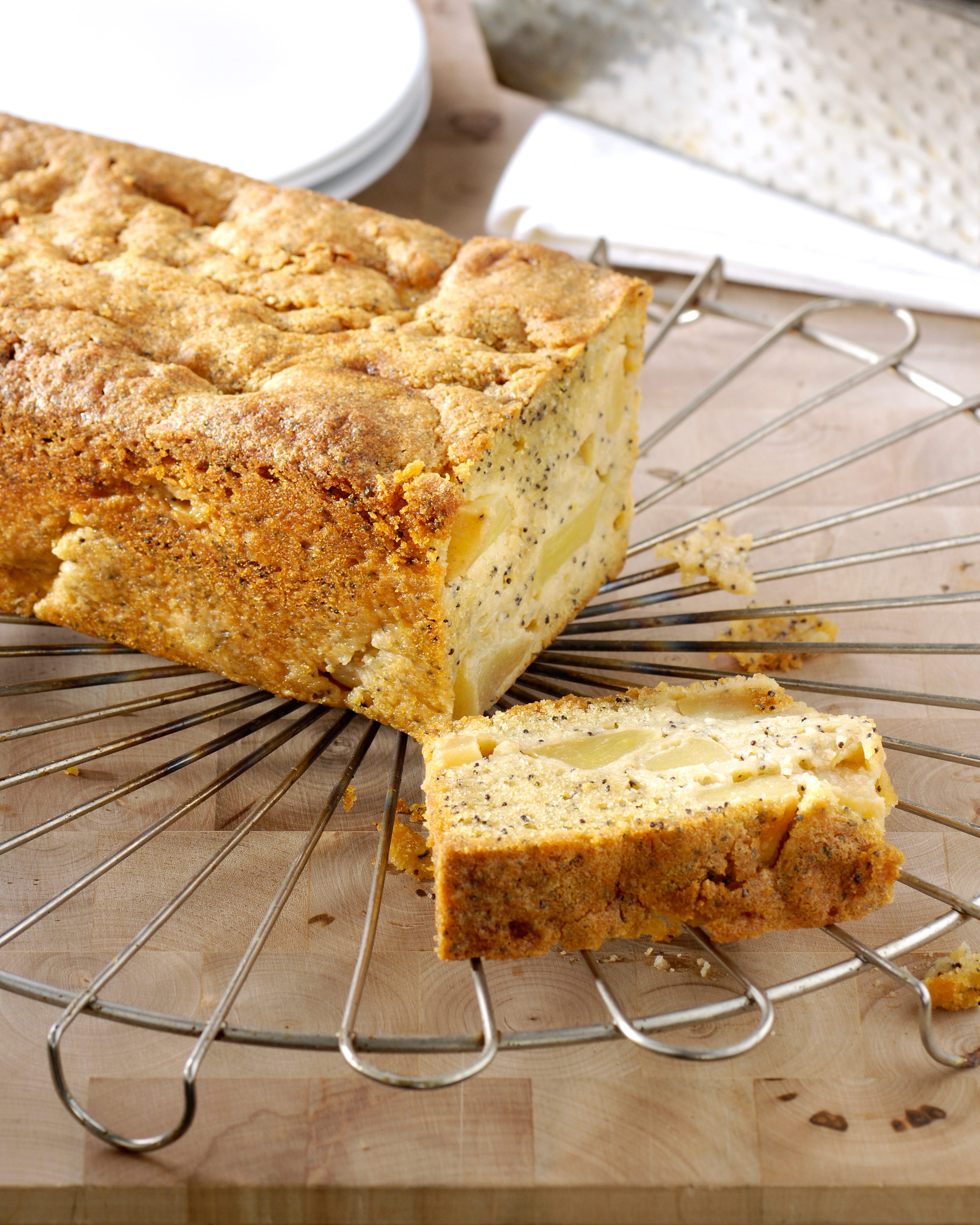 recipe image Appelcake met maanzaad