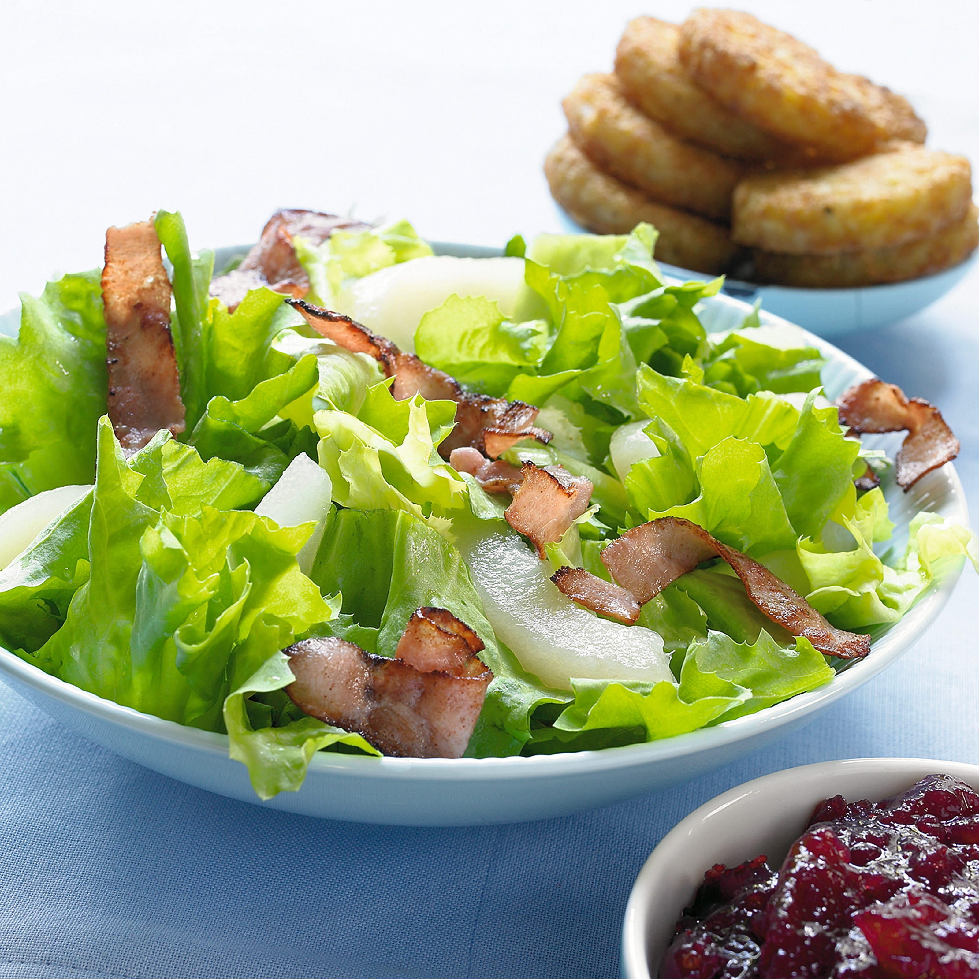 recipe image Andijviesalade met peer en ham