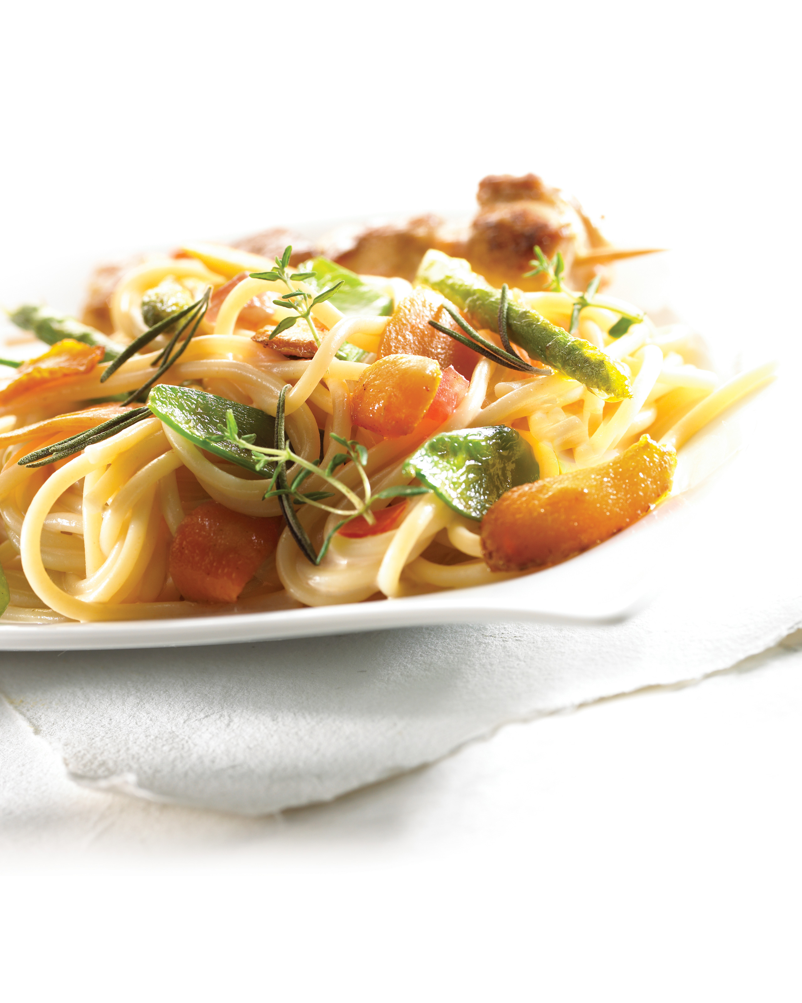 recipe image Pasta met kokoslimoensaus en kip