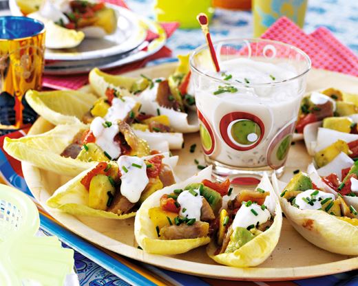 recipe image Salade van gerookte makreel