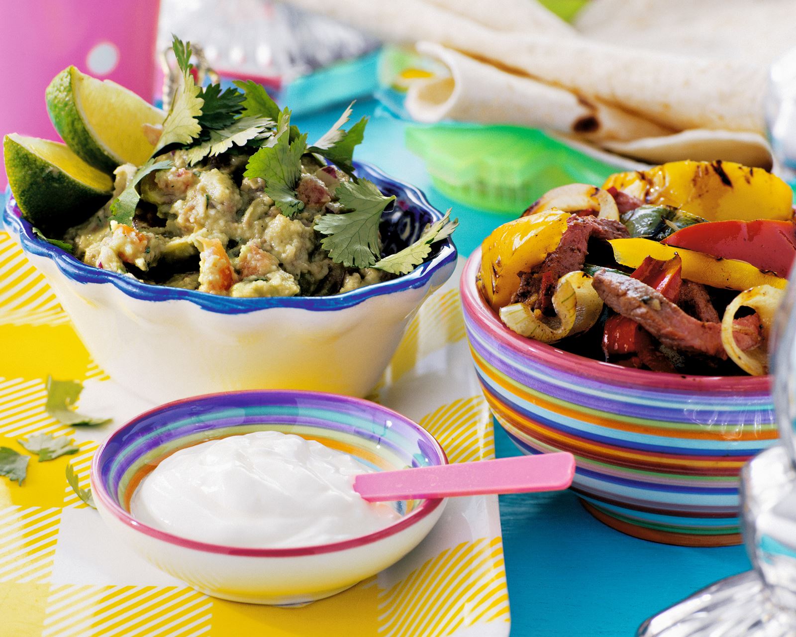 recipe image Fajitas met paprika en uien