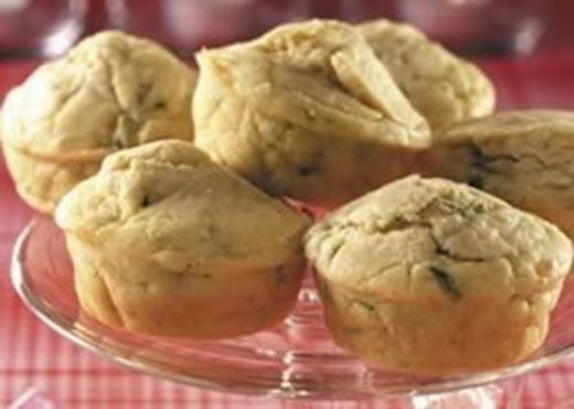 recipe image Muffins met courgette en basilicum