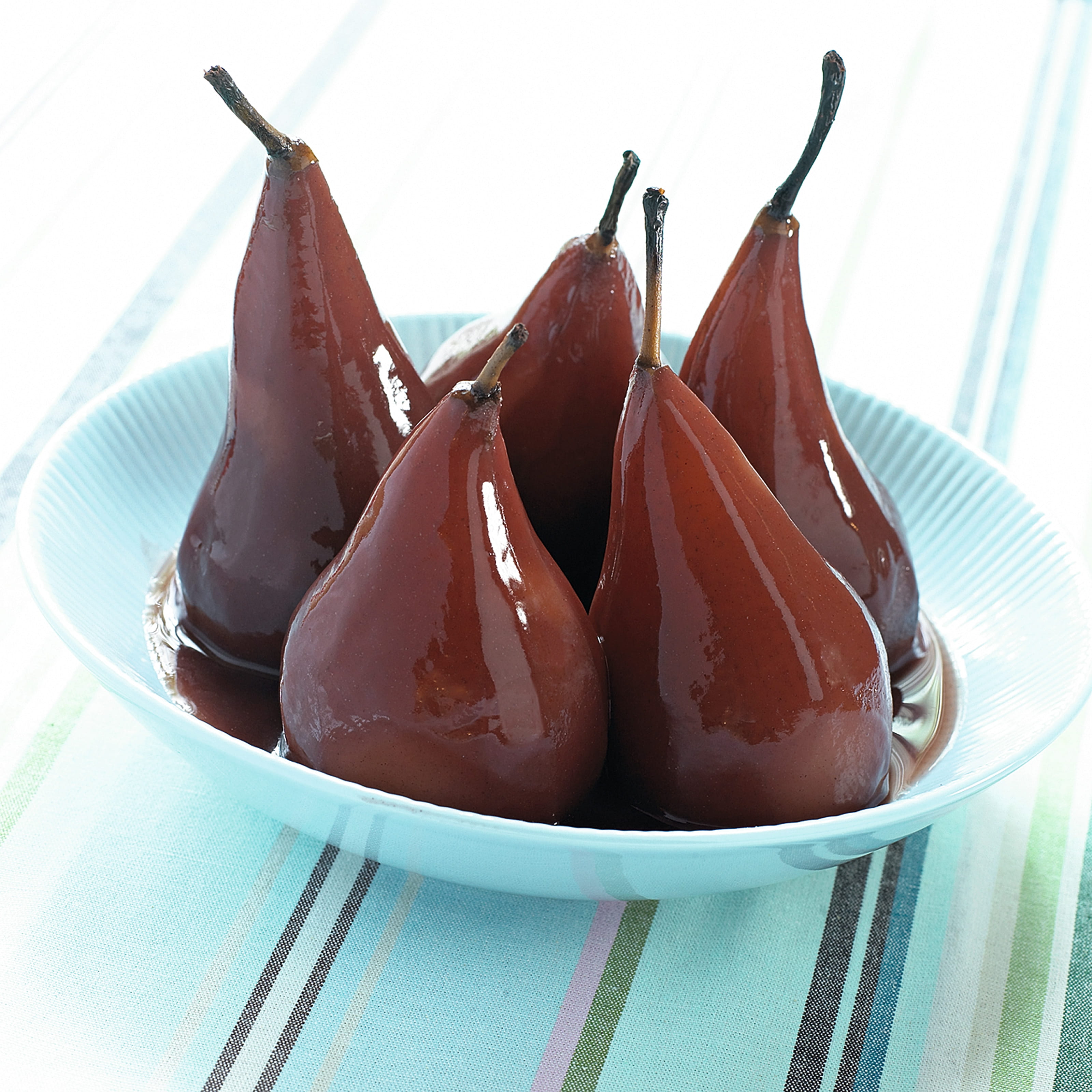 recipe image Stoofpeertjes met bessensap