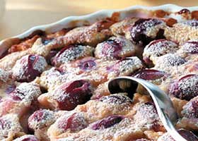 recipe image Clafoutis met leopolddruiven