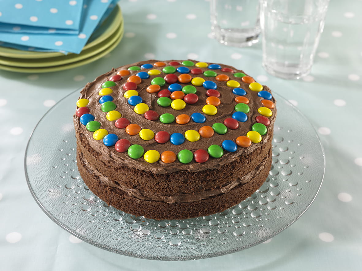 recipe image Chocoladetaart met karamel