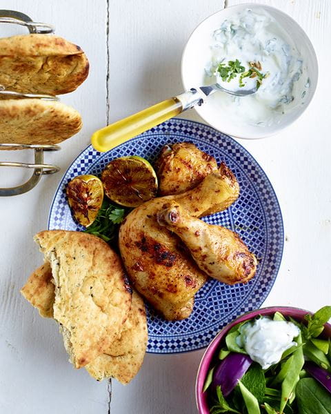 recipe image Slaatje met kip Tandoori