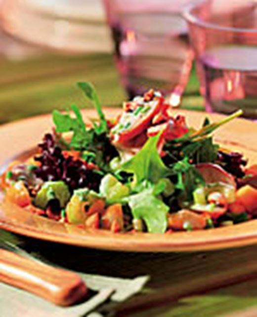 recipe image Italiaanse salade met granaatappel