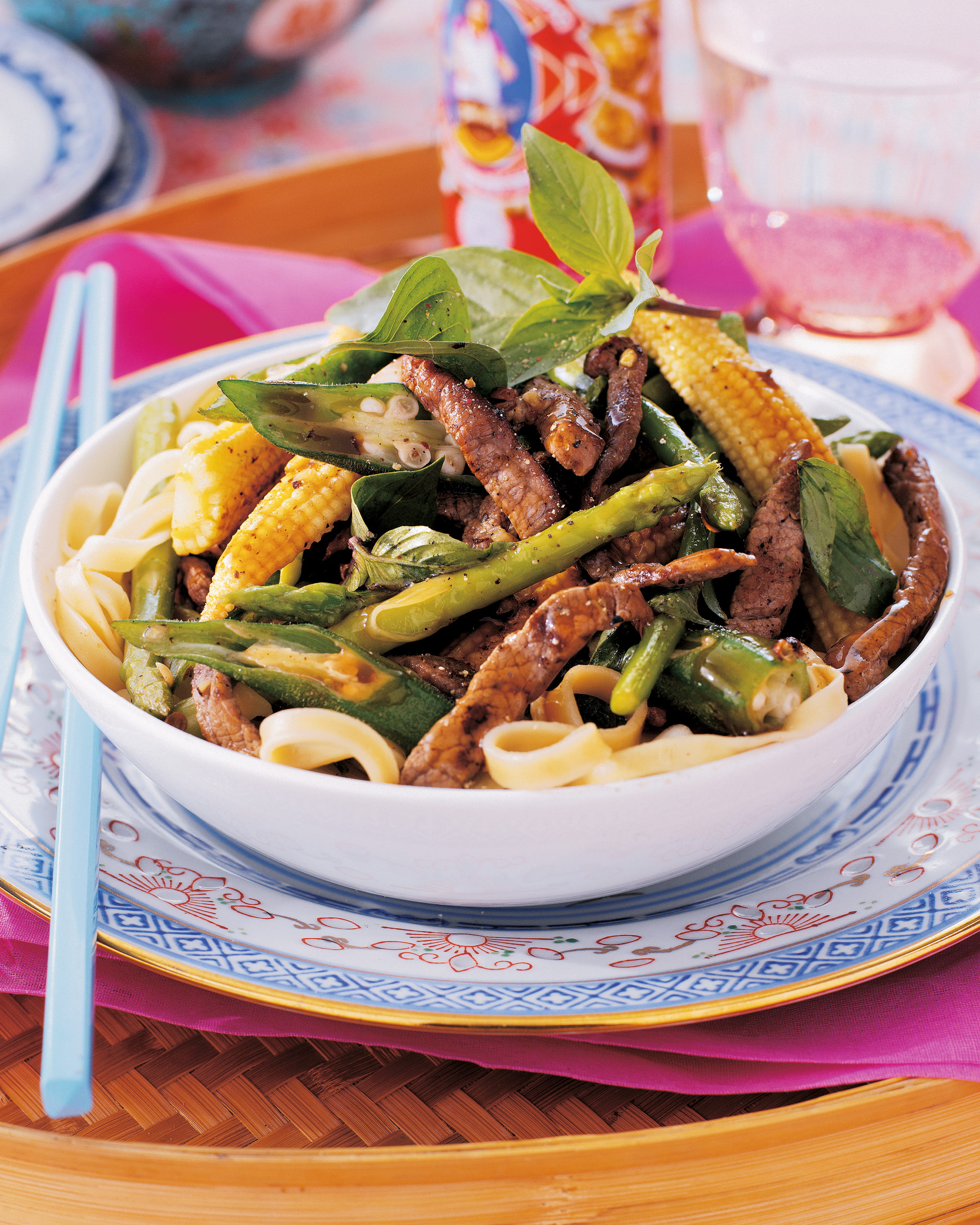 recipe image Biefreepjes met Thaise basilicum