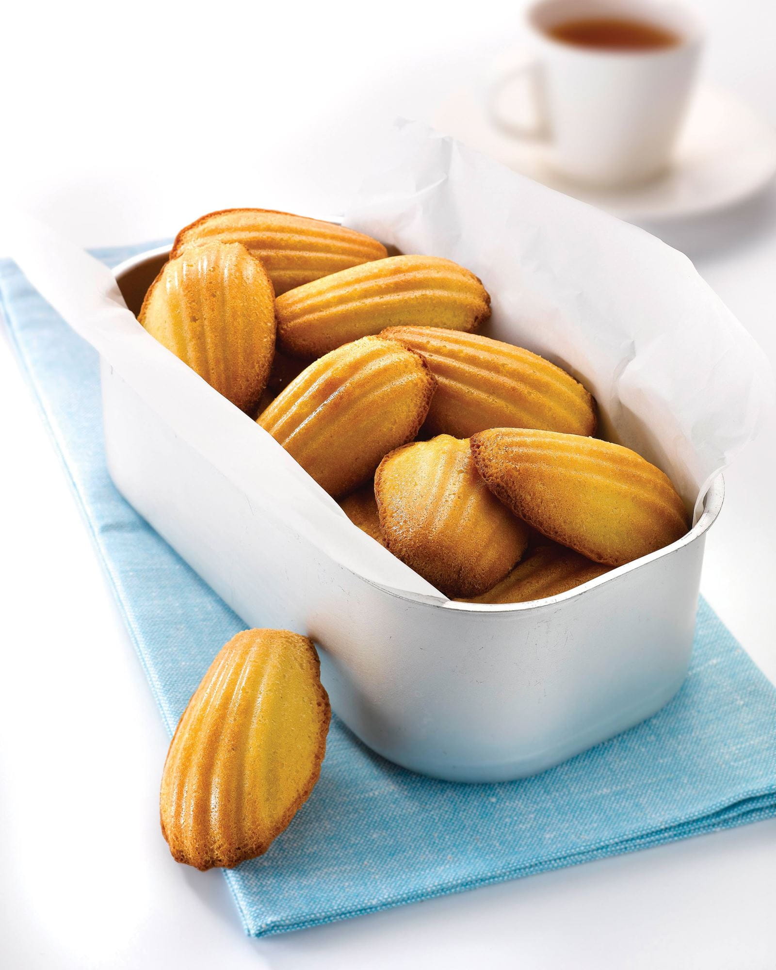 recipe image Amandelmadeleines