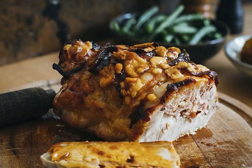 recipe image Orloffgebraad met champignonsaus