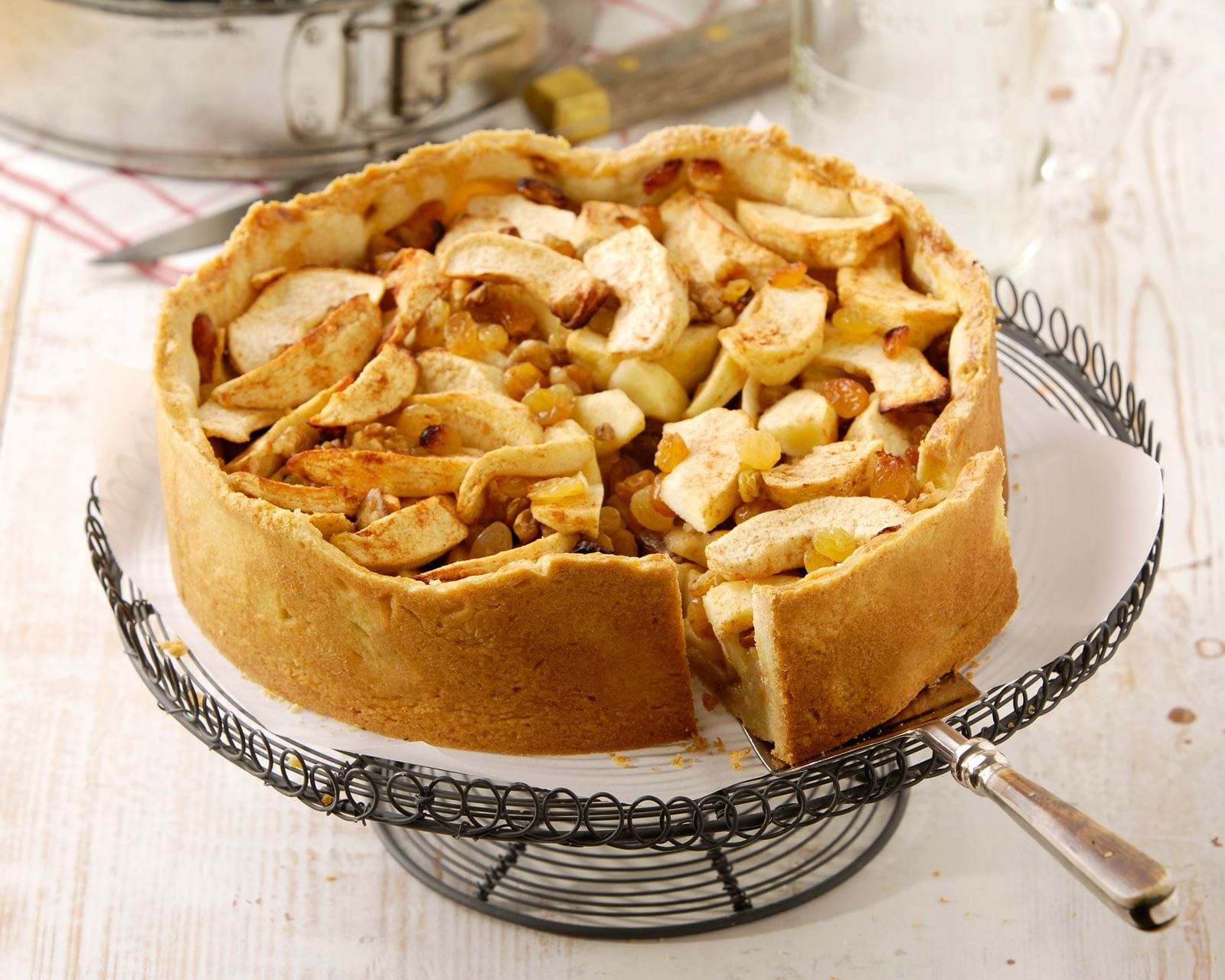 recipe image Open appeltaart