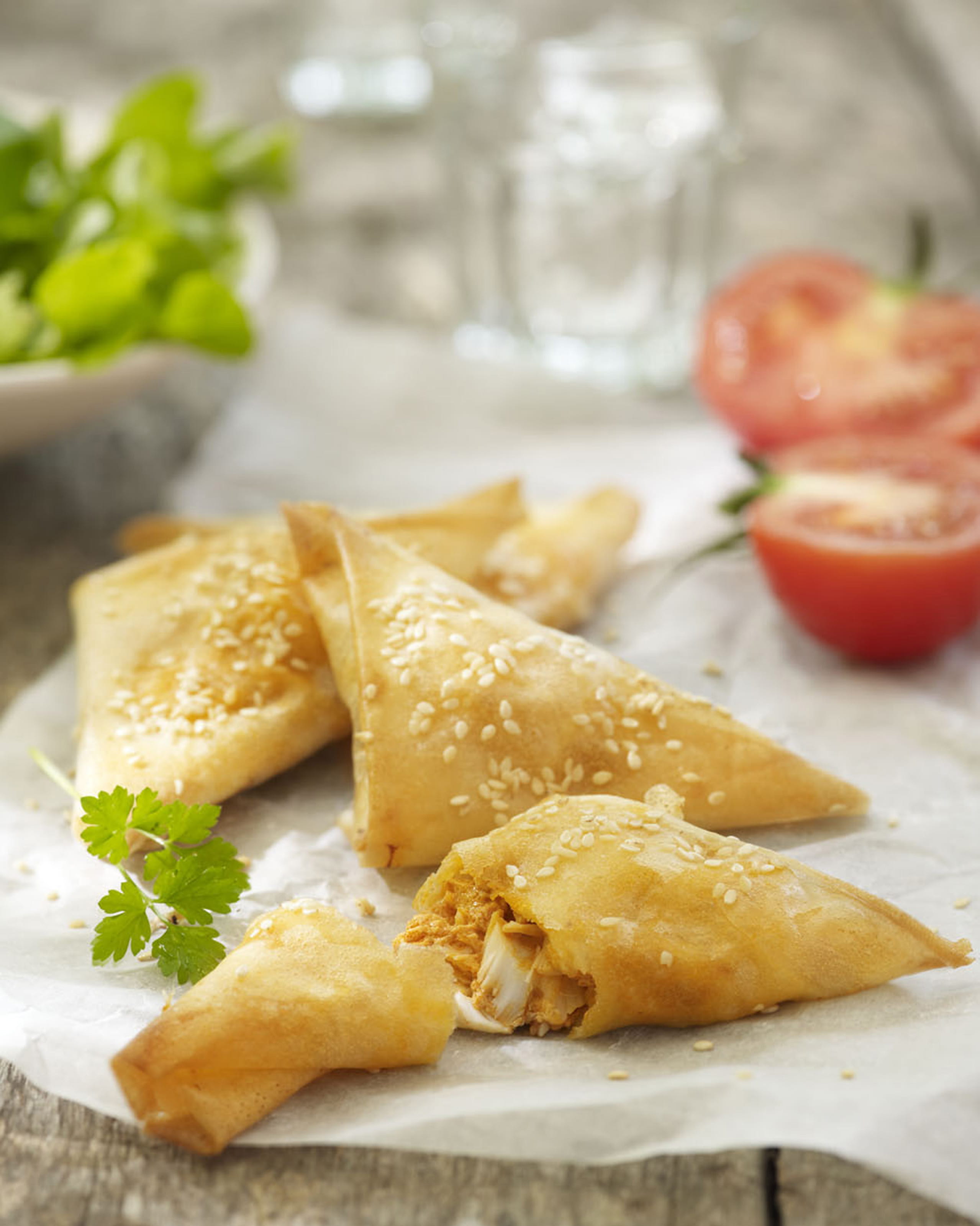 recipe image Empanades met kabeljauw en Pesto alla Calabrese