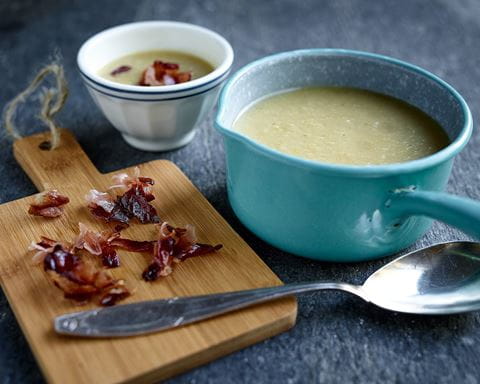 recipe image Pastinaak-venkelsoep met streaky bacon