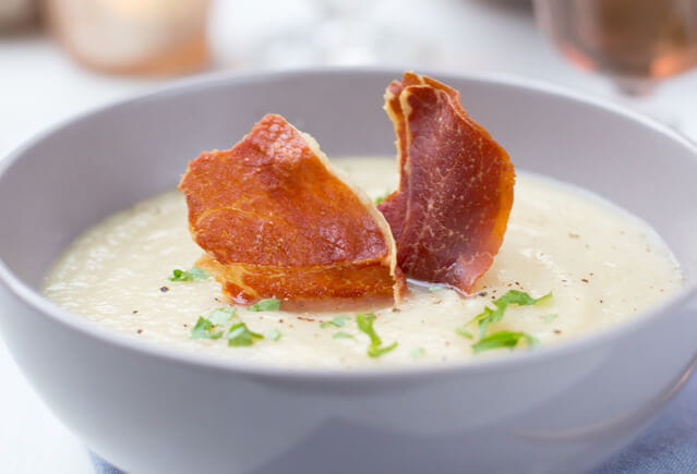 recipe image Pastinaaksoep met Gandaham