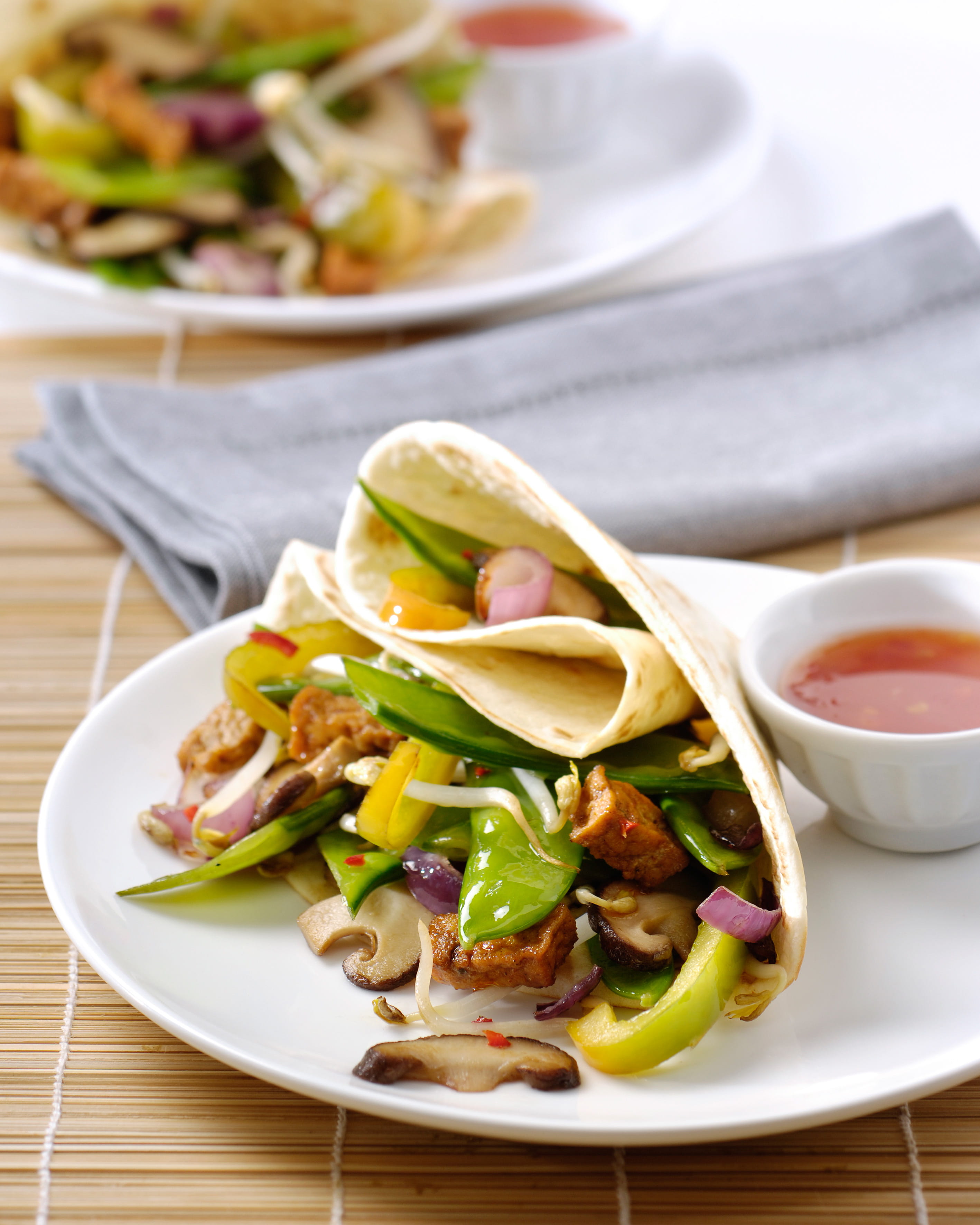 recipe image Vegetarische groentewrap