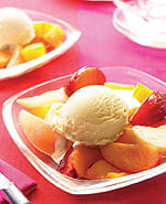 recipe image Warm fruitpakje met ijs