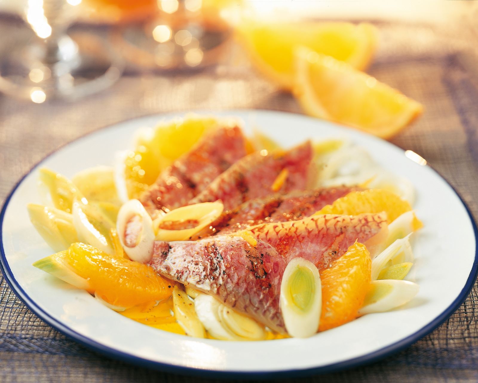 recipe image Zeebaarsfilet met prei