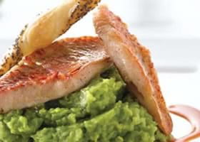 recipe image Poonfilet met voorjaarsgroenten