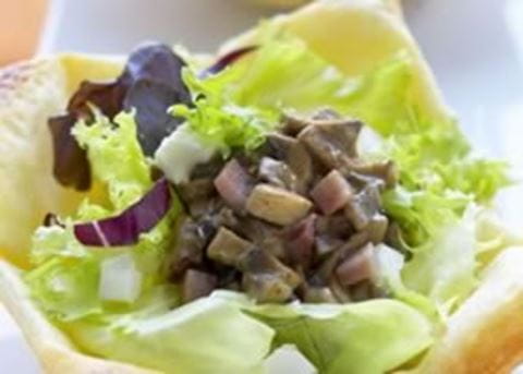 recipe image Salade in brikdeeg