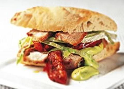 recipe image Club met gegrilde kalkoen