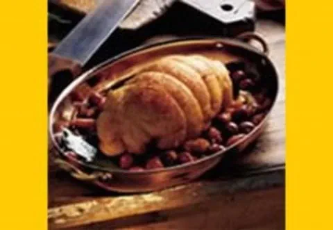 recipe image Kalkoengebraad met krieken