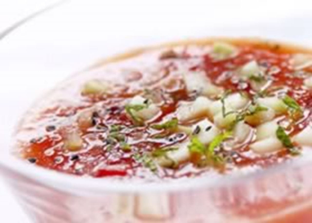 recipe image Gazpacho van watermeloen