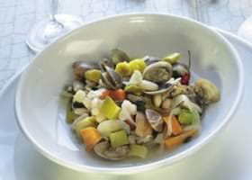 recipe image Tapijtschelpen met witte bonen