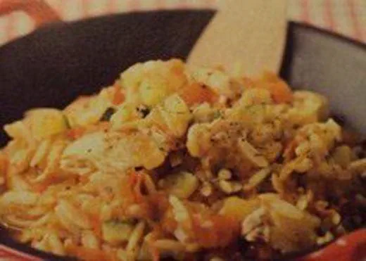 recipe image Kip met Griekse pasta