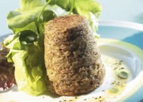 recipe image Warme champignonsflan