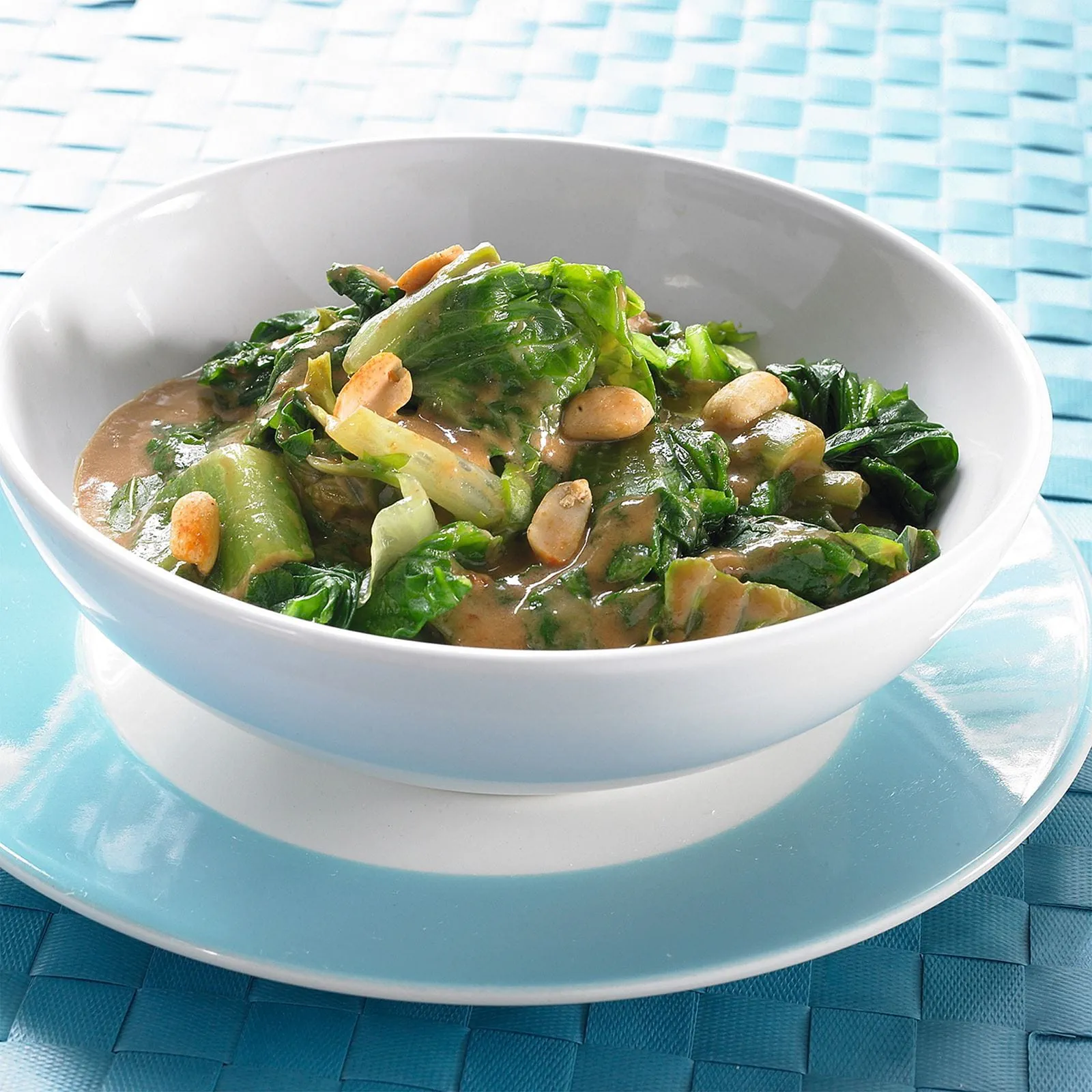 recipe image Andijvie in pindasaus