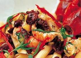 recipe image Ragout van rivierkreeftjes en weidekringzwammen