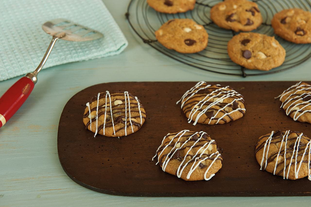 recipe image Zebra-chocoladekoekjes