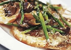 recipe image Geroosterde langoustines, eekhoorntjesbrood en primeurasperges uit de Provence