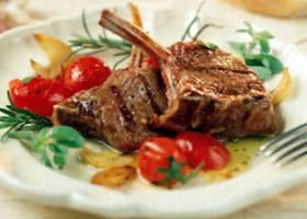 recipe image Gegrilde lamsribbetjes met marjolein