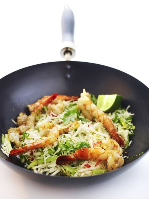 recipe image Oosterse salade met tijgergarnalen