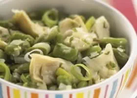recipe image Boontjessalade met artisjokken