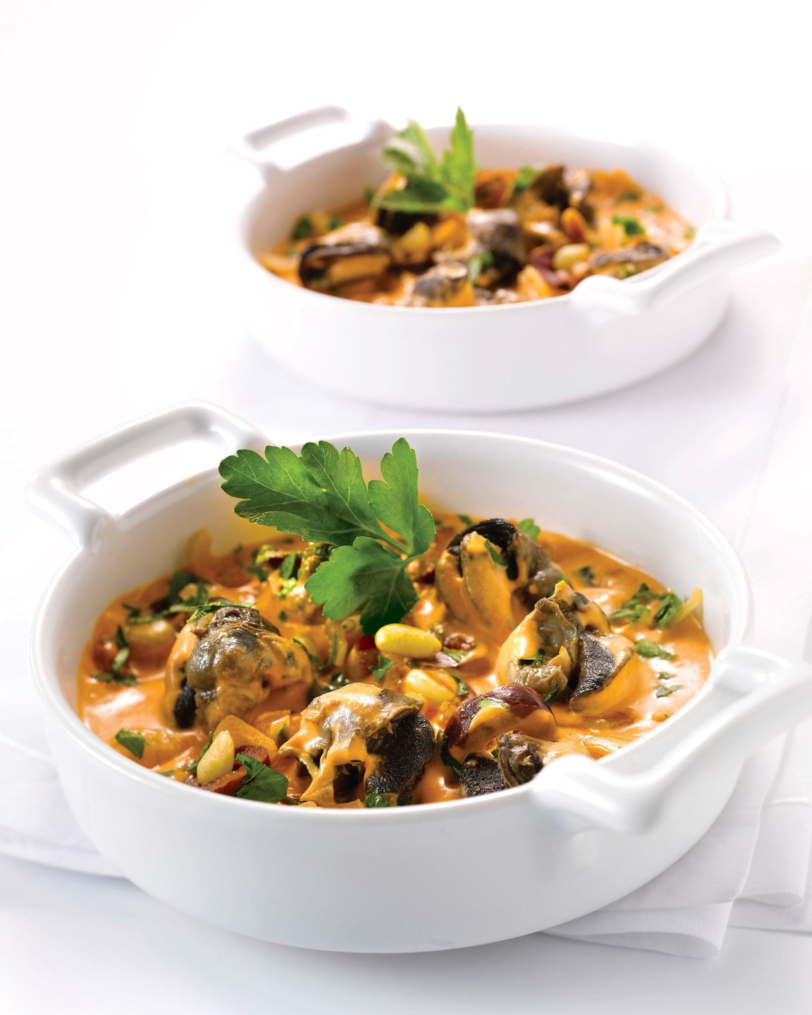 recipe image Ovenschotel met escargots en kruiden