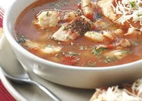 recipe image Bouillabaisse met saffraan en stokbrood