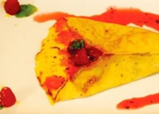 recipe image Frambozen-sesamflensjes