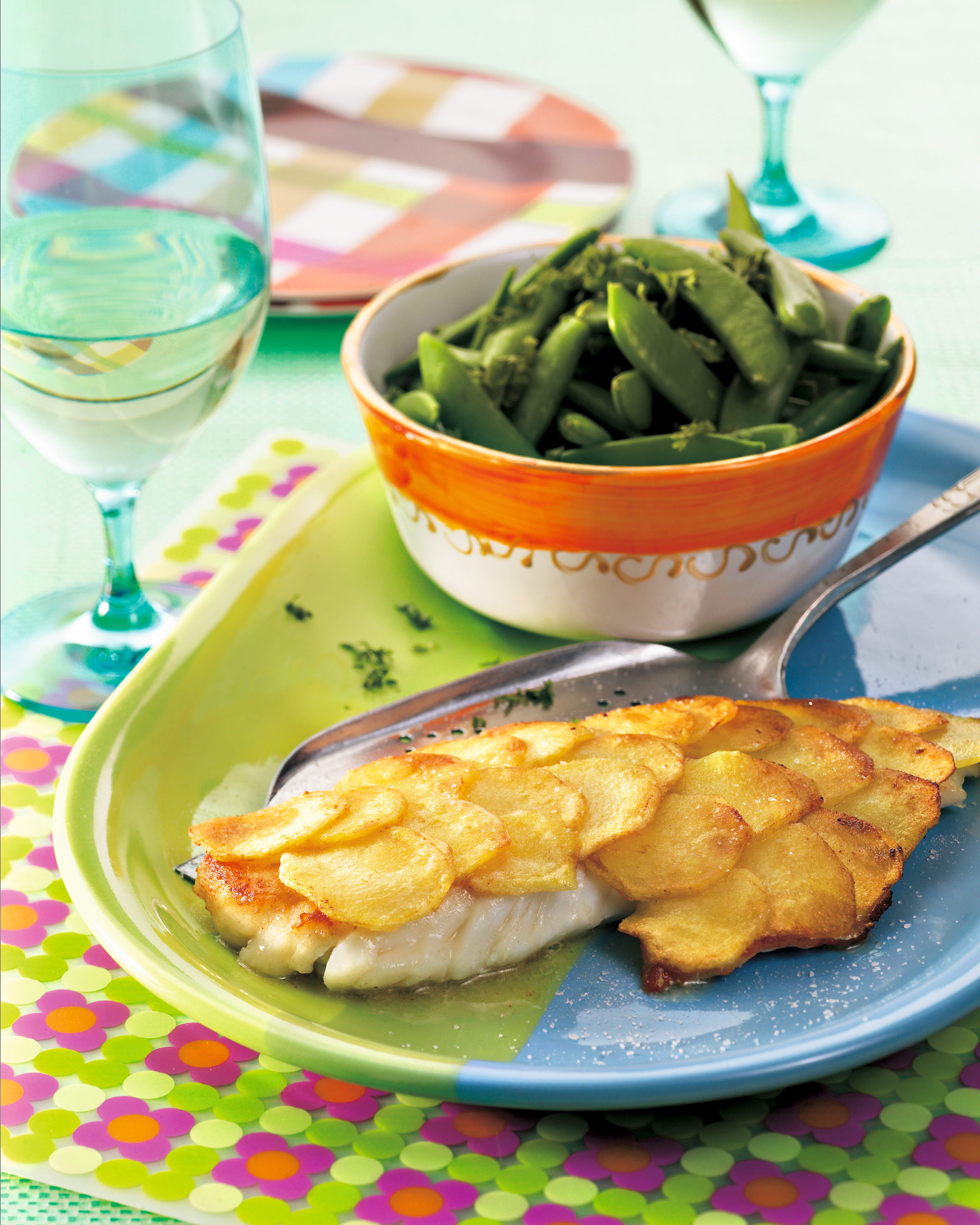 recipe image Roodbaarsfilet met aardappelkorstje