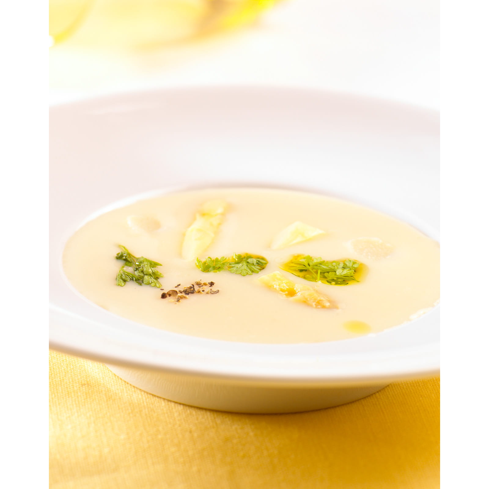 recipe image Aspergeroomsoep