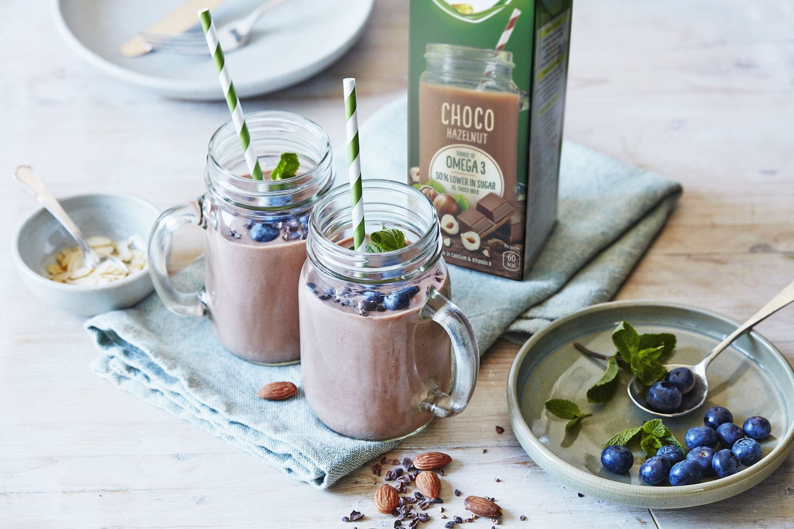 recipe image Choconut-peersmoothie