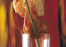 recipe image krokante garnaalspiesjes