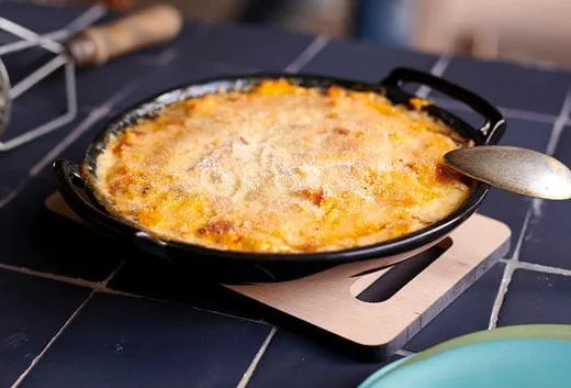 recipe image Ovenschotel met zoete aardappel en lamsgehakt