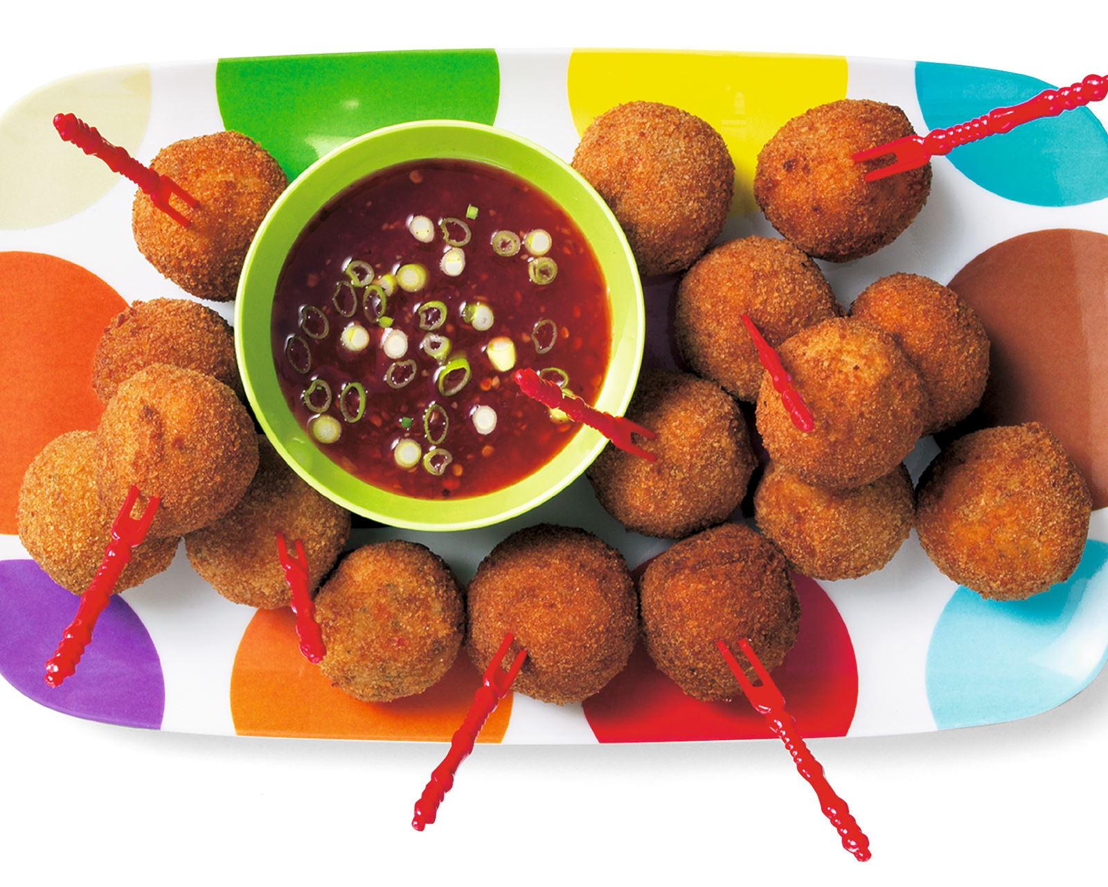 recipe image Bitterballetjes van krab en koriander