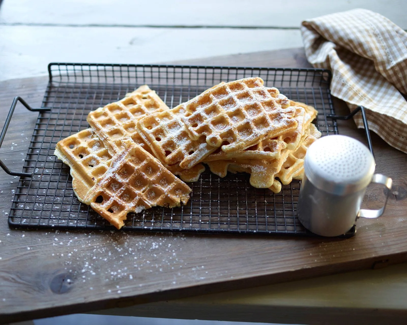 recipe image Zachte vanille wafels